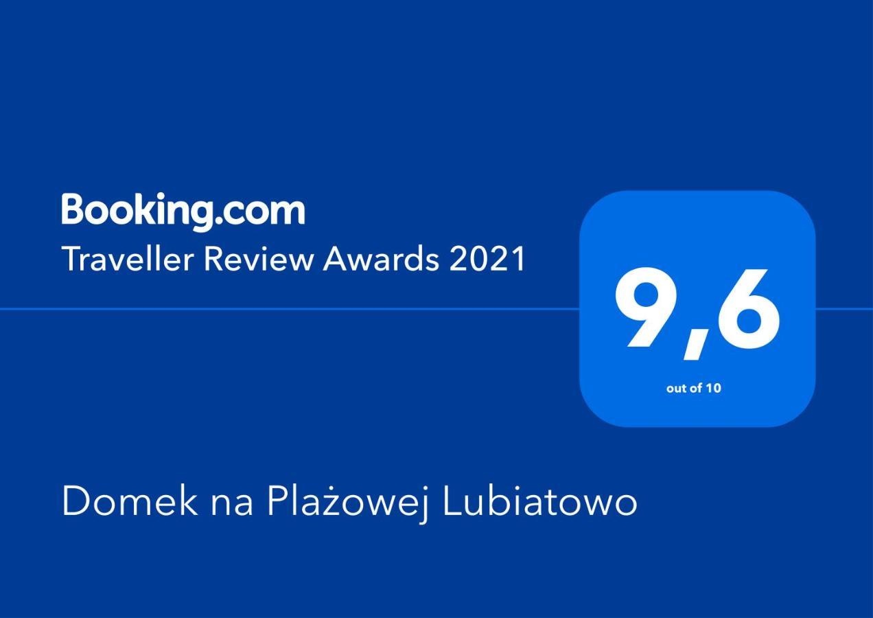 Domek Na Plazowej Lubiatowo Любятово Экстерьер фото